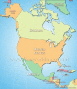 Bản đồ-Bắc Mỹ-northamerica-political-map-small.jpg