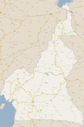 Kaart (cartografie)-Kameroen-cameroon.jpg