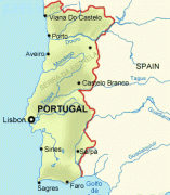 Bản đồ-Bồ Đào Nha-Portugal-map.gif