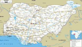 แผนที่-ประเทศไนเจอร์-Nigerian-road-map.gif