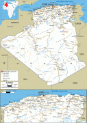 Географічна карта-Алжир-Algerian-road-map.gif