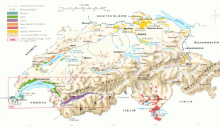 Географічна карта-Швейцарія-detailed_physical_map_of_switzerland.jpg