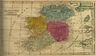 Географічна карта-Ірландія (острів)-ireland_1808.jpg