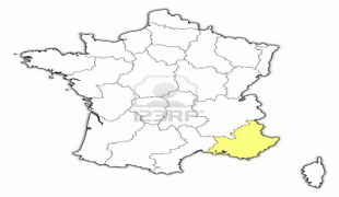 Bản đồ-Provence-Alpes-Côte d'Azur-11566367-political-map-of-france-with-the-several-regions-where-provence-alpes-cote-d-azur-is-highlighted.jpg