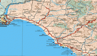 Географическая карта-Герреро-guerrero-state-mexico-map-a1.gif