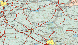 Kaart (kartograafia)-San Luis Potosí osariik-san-luis-potosi-state-mexico-map-a3.gif