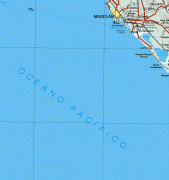 Mappa-Durango (stato)-durango-state-mexico-map-a3.gif