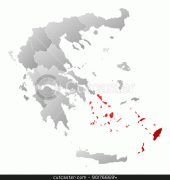 Kaart (kartograafia)-Lõuna-Egeus-901766694-Map-of-Greece-South-Aegean-highlighted.jpg