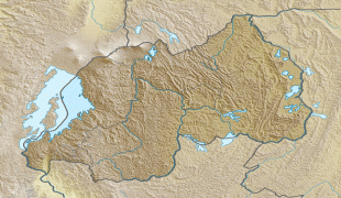 Karte (Kartografie)-Ruanda-Rwanda_relief_location_map.jpg