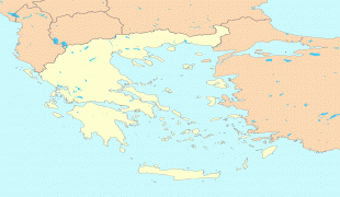 Kaart (kartograafia)-Kreeka-Greece_map_blank.png