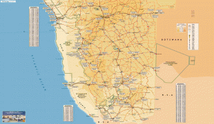 Kaart (kartograafia)-Namiibia-NamibiaSouth1.jpg