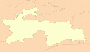 Kaart (cartografie)-Tadzjikistan-Tajikistan_map_blank.png