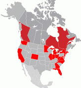 Kaart (cartografie)-Noord-Amerika-North_America_W-League_Map_2009.png