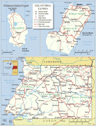 Kaart (cartografie)-Equatoriaal-Guinea-Equatorial-Guinea-Admin-Map.jpg