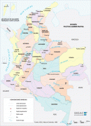 Kaart (cartografie)-Colombia-Colombia-Political-Map.jpg
