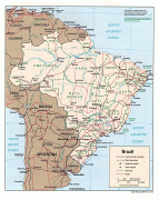 Kaart (kartograafia)-Brasiilia-brazil.jpg