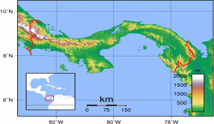 Carte géographique-Panama-Panama_Topography.png