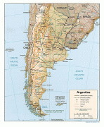 Kaart (cartografie)-Argentinië-argentina_rel96.jpg