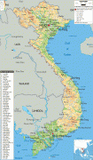 地图-越南-Vietnam-physical-map.gif