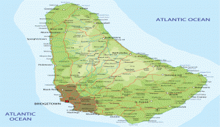 Ģeogrāfiskā karte-Barbadosa-large_detailed_physical_and_road_map_of_barbados.jpg