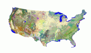 Hartă-Statele Unite ale Americii-GAPnational_map.jpg