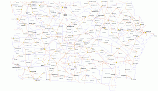Carte géographique-Géorgie (pays)-sgamap.gif