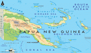 Kaart (kartograafia)-Paapua Uus-Guinea-PapGuinea-map.gif