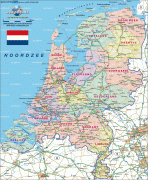 Karte (Kartografie)-Niederlande-large_detailed_administrative_and_road_map_of_netherlands.jpg