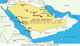 Bản đồ-Ả-rập Xê-út-stock-photo-kingdom-of-saudi-arabia-map-109014290.jpg