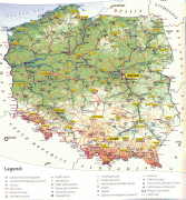 Kaart (kartograafia)-Poola-poland-map-2.jpg