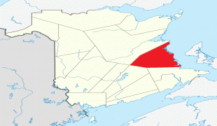 Bản đồ-New Brunswick-Map_of_New_Brunswick_highlighting_Kent_County.png