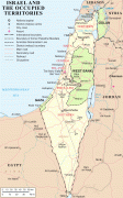 Географическая карта-Израиль-Israel_and_occupied_territories_map.png