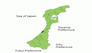 Kaart (cartografie)-Ishikawa (prefectuur)-Uchinada_in_Ishikawa_Prefecture.png