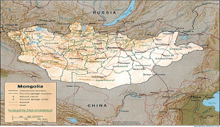Карта (мапа)-Улан Батор-mongolia_rel96.jpg
