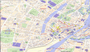Kaart (kartograafia)-Kopenhaagen-copenhagen-map-1.jpg