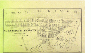 Карта (мапа)-Џорџтаун (Гвајана)-Georgetown-Map-1876-090131.jpg