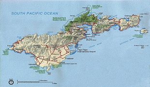Kaart (cartografie)-Pago Pago-as_map.jpg
