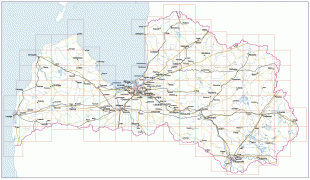 Kaart (cartografie)-Letland-Latvija_liela.jpg