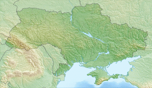Bản đồ-Cộng hòa Xã hội Chủ nghĩa Xô viết Ukraina-Ukraine_relief_location_map.jpg