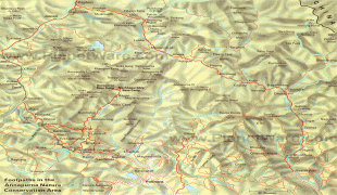 Kaart (cartografie)-Nepal-annapurna-conservation-area-west-nepal-map.jpg