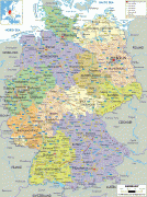 Kaart (kartograafia)-Saksamaa-Germany-political-map.gif