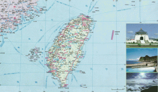 Kaart (kartograafia)-Hiina Vabariik-taiwan.jpg