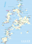 Kaart (cartografie)-Taiwan-penghu_map.gif