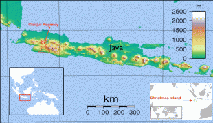 Географічна карта-Науру-Cianjur-Rejency-Christmas-Island-Map.jpg