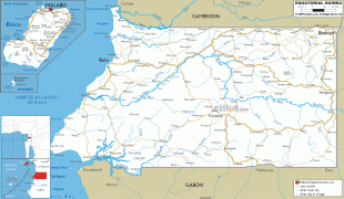 Географическая карта-Гвинея-Equatorial-Guinea-road-map.gif