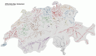 Karte (Kartografie)-Schweiz-ZIPScribbleMap-Switzerland-color-names-borders.png