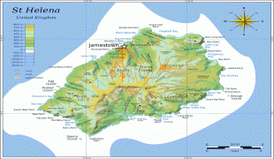 Kartta-Saint Helena, Ascension ja Tristan da Cunha-map%2Bof%2BSaint%2BHelena.jpg