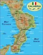 Kaart (kartograafia)-Calabria-karte-1-451.gif