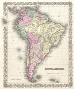 Mapa-Jižní Amerika-1855_Colton_Map_of_South_America_-_Geographicus_-_SouthAmerica-colton-1855.jpg