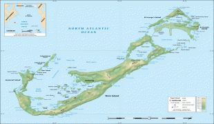 Kaart (cartografie)-Bermuda-Bermuda_topographic_map-en.png
